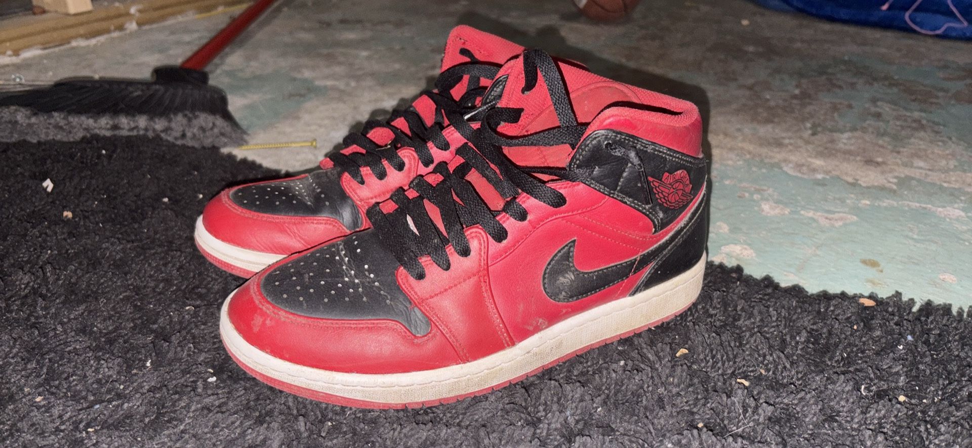 Red and Black Jordan