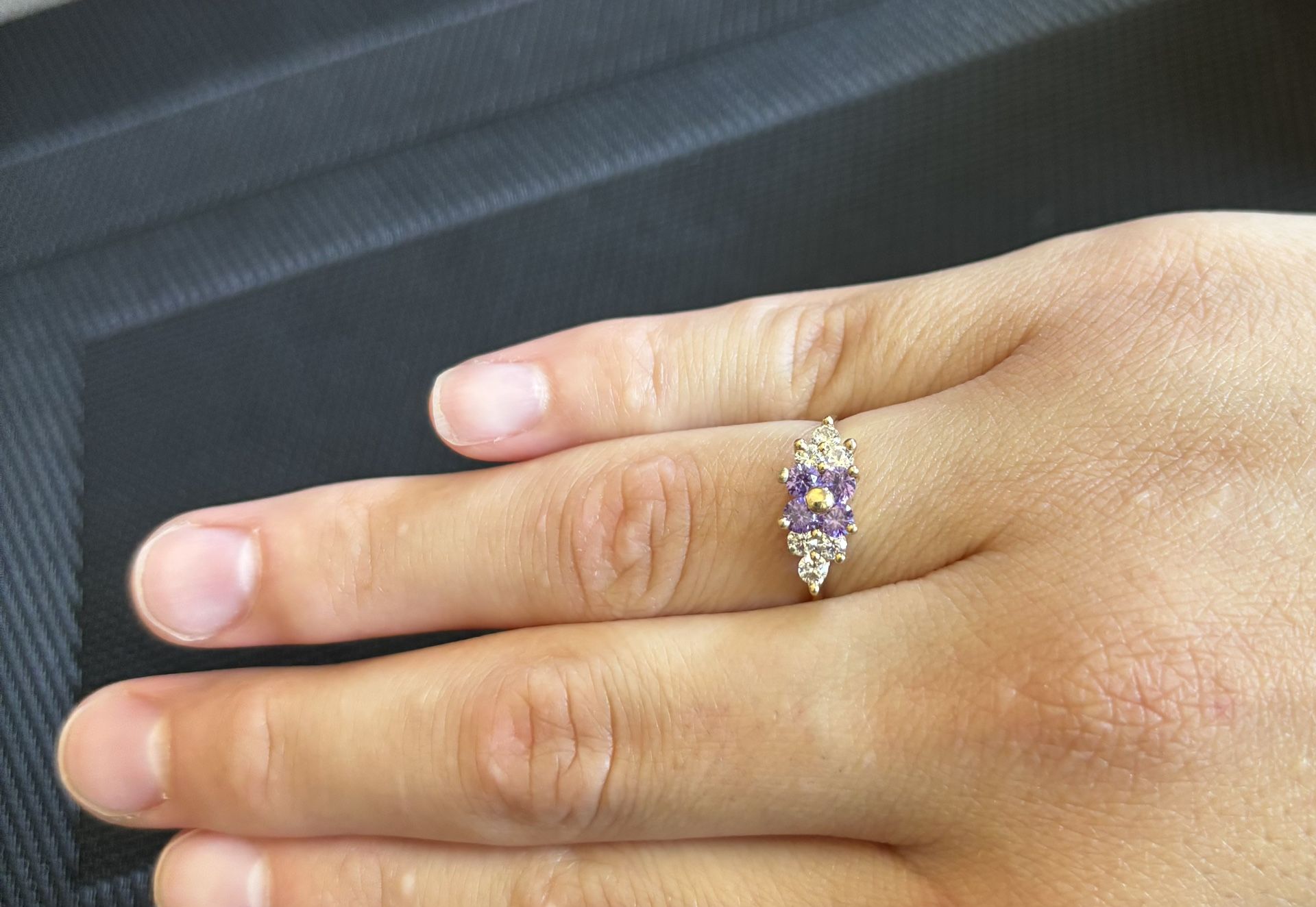 10k Flower Gold Ring