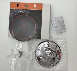 Harley Davidson Live To Ride Derby Cover And Gasket 
