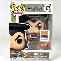 Funko Oden 1275 One Piece 2023 WonderCon Sticker ToyStop Collectibles Protector