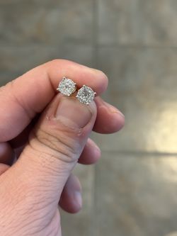 Diamond Earrings 10k Gold