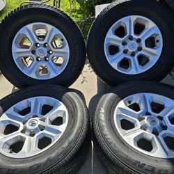 TOYOTA TACOMA TUNDRA FJ SEQUOIA 6 LUG 17"INCH WHEELS WITH 265/65/17 TIRES