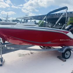 Brand new Bayliner powered by Mercury 50 hp