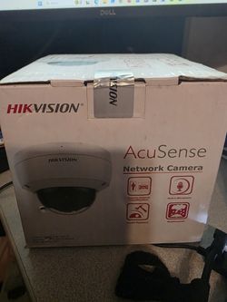 Hikvision IP POE ACUSENSE CAMERA