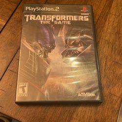 PlayStation 2 Transformers The Game 