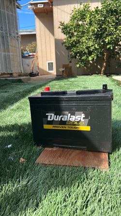 Duralast Gold Car Battery used- in perfect condition