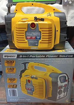 New 8 in 1 Portable power source
