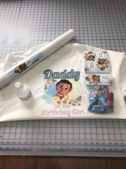 Birthday Shirts made fast and other matching stuff