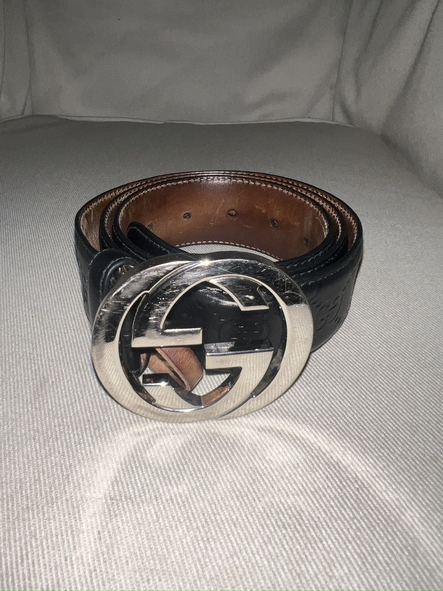 Gucci Belt with Interlocking G buckle
