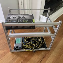 Crypto Mining Rig + GPU + Gaming PC