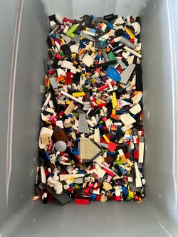 Big tub of Lego’s