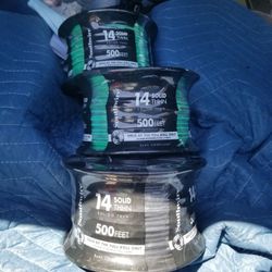 #14 Copper wire 500 Ft Rolls Price Per Roll 