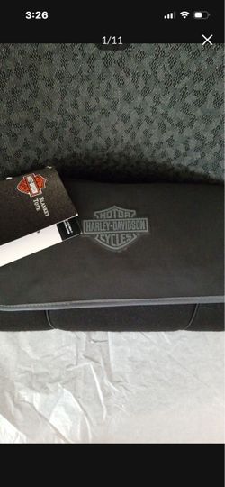 HARLEY DAVIDSON BLANKET PICNIC OR RIDE TOTE