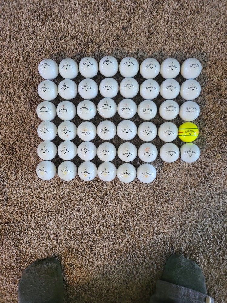 46 Like New Callaway Golf Balls
