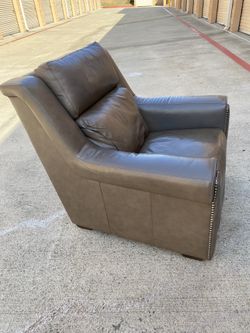 Leather Automatic Recliner Sofa
