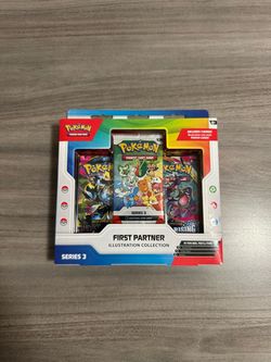 Pokemon First Partner Illustration Collection Series 3.