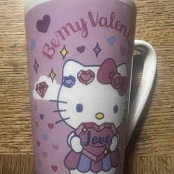 Hello Kitty Be My Valentines Mug 