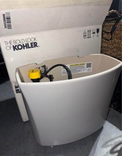 Kelston 1.6 GPF Single Flush Toilet Tank Only with AquaPiston Flushing Technology Brand New White