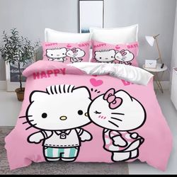 Hello Kitty Bedding Set