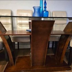 Glass Top Dining Table for sale 