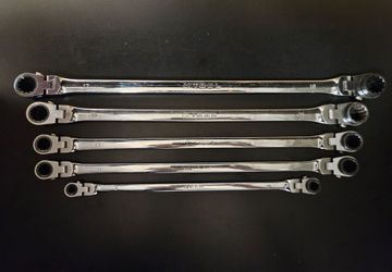 Ktool 5 Pc Ratchet Wrench Set Metric Snapon