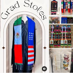 Graduation Stoles, Variety -  Estolas De Gradación, Variedad