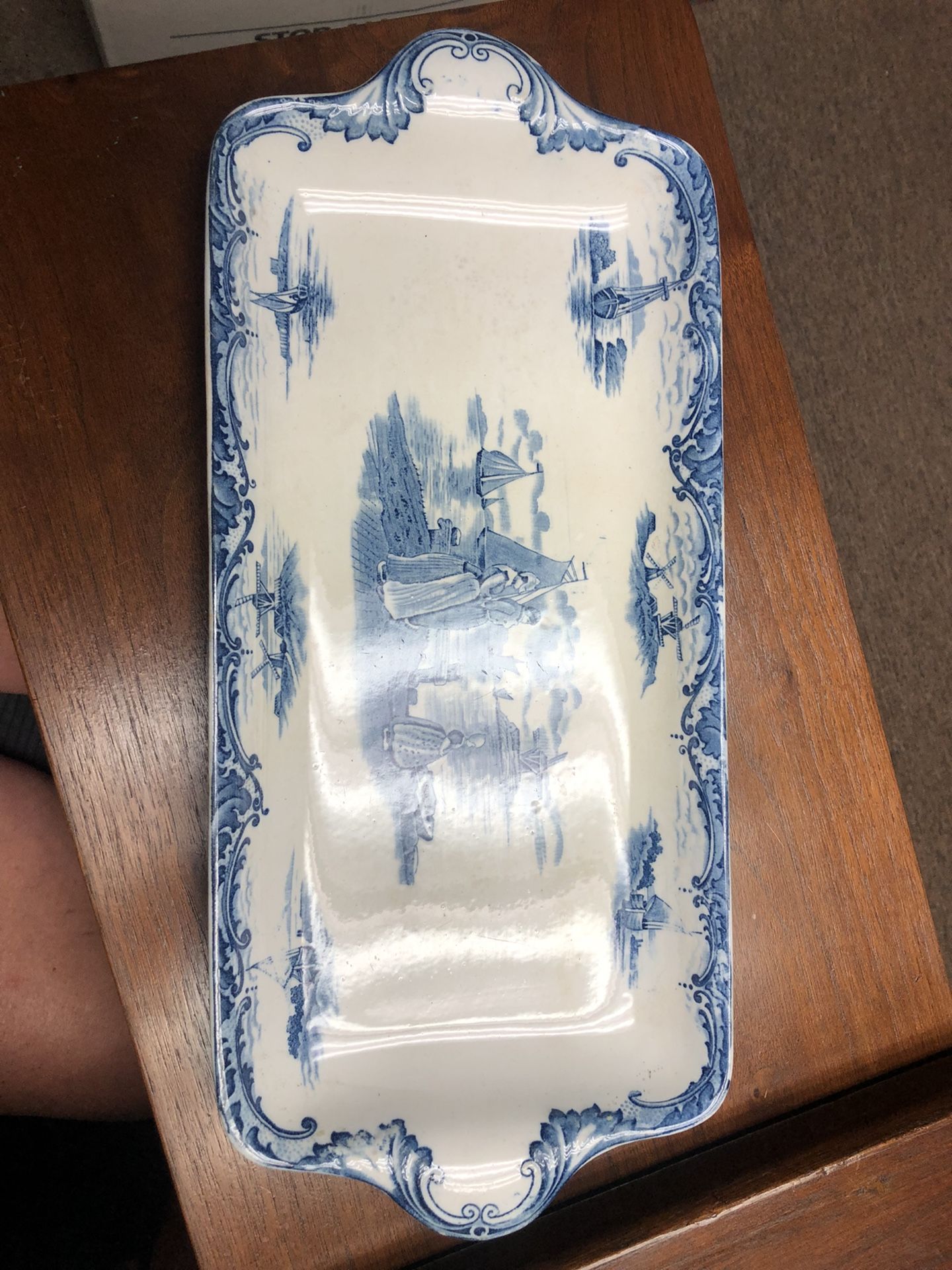Wedgewood China antique Hague Platter
