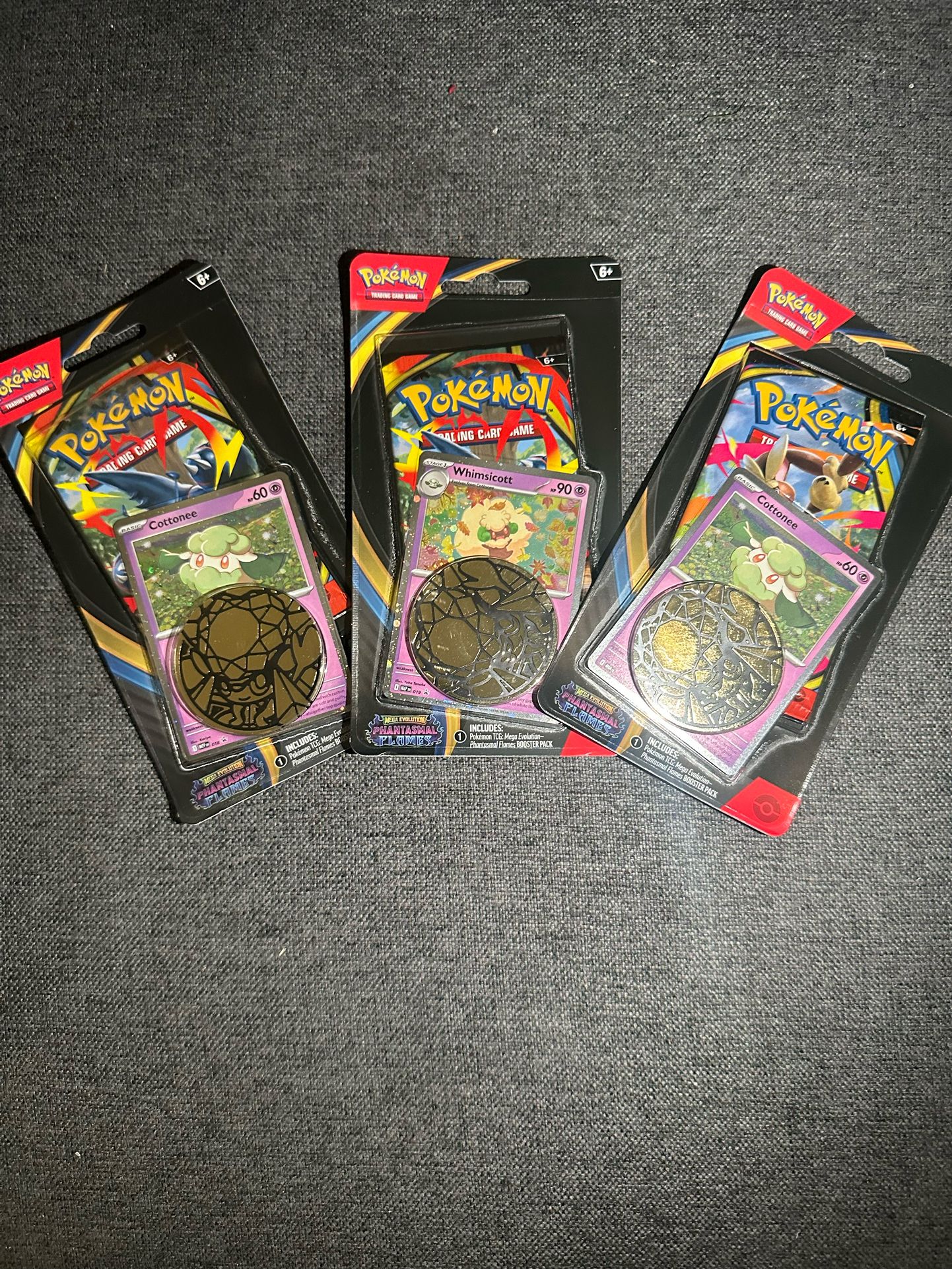 Pokémon Phantasmal Flames Blister Packs