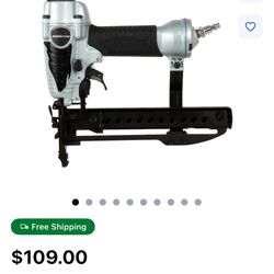 Metabo HPT 18 -Gauge 1/4-in Narrow crown Finish Pneumatic Stapler