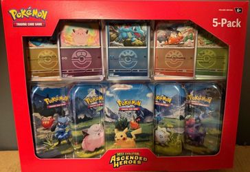 Pokemon mini tins