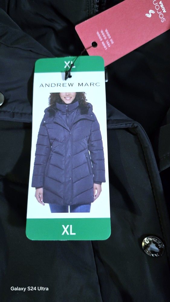 Andrew Marc Ladies Walker Jacket in Blue