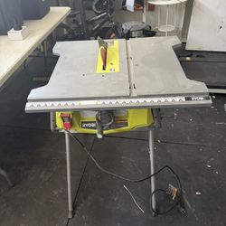 Ryobi 10in Table Saw w/ Stand