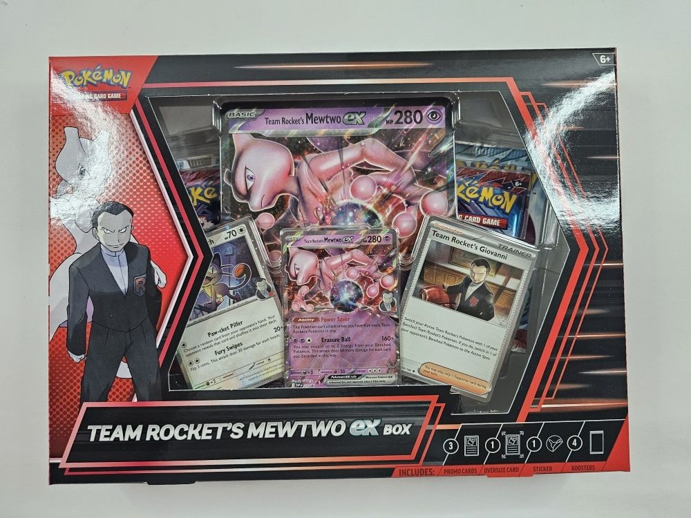 Team Rocket's MewTwo ex Box Last Unit!!!