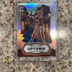 Panini 2025 Donruss Optic Uptowns Insert Brock Purdy #4 San Francisco 49ers NFL