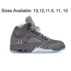 Jordan 5 Wolf Grey 