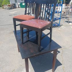 Table And 2 Chairs