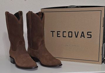 Tecovas - The Johnny (discontinued color) Suede Cowboy Boot - Men Size 12.5