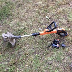 BLACK+DECKER 20V MAX Cordless String Trimmer and Edger - $50 (Woburn)