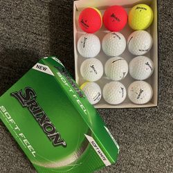 SRIXON GolfBalls (12 Count) New/Barely hit