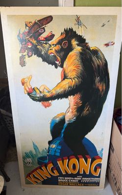 King Kong Classic Movie Poster Print