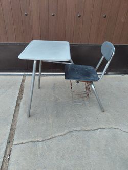Student School Desk and Chair Set