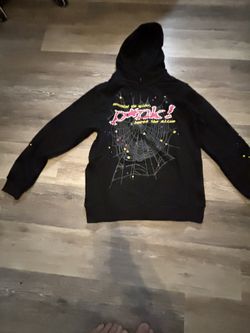 Brand New Black Spider Hoodie Size Medium