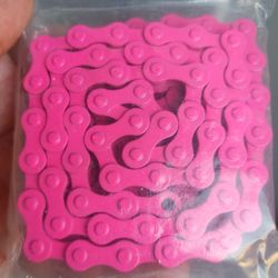 Pink Chain (New) BMX Beach Cruiser, Fixed Grear