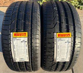 TWO BRAND NEW 265/35ZR20 Pirelli P Zero Tires Like Michelin Pilot Sport 4S 265-35-20 265 35 20