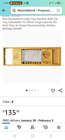 Bathtub Caddy Tray