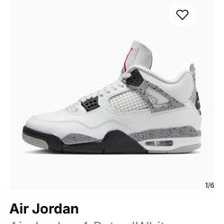 Jordan 4’s Retro Cement 