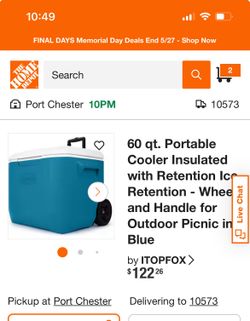 Igloo cooler