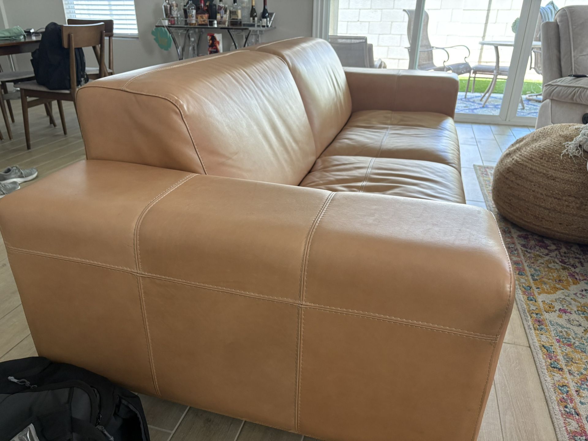 Couch, Ottoman, Oversized Chair