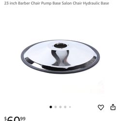 23 Inch Barber Chair Pump Base 