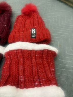 A Set Of Beanies & Neck Cover (2)